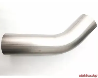 Ticon Industries 3in 45 Deg Mandrel Bend Titanium Elbow - 1.5D Radius 1.2mm/.047in 6in Leg/4in Leg - 101-07624-1000