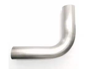 Ticon Industries 2.5in Diameter 90 Degree .047in WT 3.75in CLR 4in Leg/6in Leg Titanium Mandrel Bend