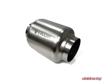 Ticon Industries 7in OAL 2.5in In/Out Ultralight Titanium Muffler - 116-06333-0000