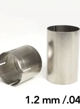 Ticon Industries Male / Female 3.5in Titanium Slip Fit Connector 1.2mm/.047in Wall Thickness Set                                     - 105-08904-0000 - Image 3