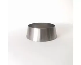 Ticon Industries 1-3/16in OAL 3.0in to 3.5in Titanium Transition Reducer Cone