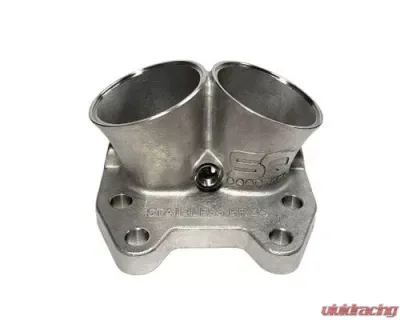 Ticon Industries 2.25in T4 Collector w/ Divided Inlet - Sequence Manufacturing - 903-35724-1010