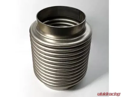 Ticon Industries 4.0in Titanium Flex Bellow - 112-10204-1000