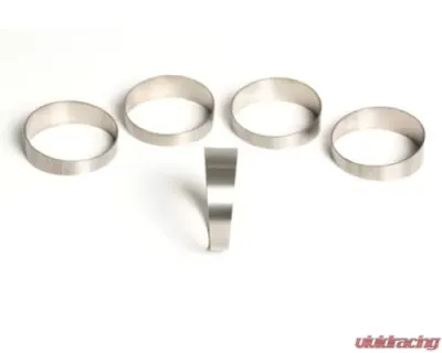 Ticon Industries 1.25in 45 Degree 1.7D/2.13in CLT TR 1.2mm/.047in Wall Titanium Pie Cuts - 5pk - 109-03201-0014