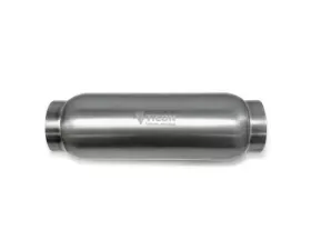Ticon Industries 5in Body x 7in Length 4in Inlet/Outlet Titanium Bullet Resonator
