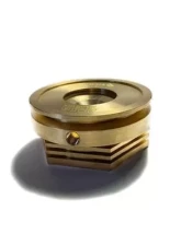 Ticon Industried Tig Aesthetics 3" Universal Vband Heat Sink w/ Purge - Tellurium Copper                                     - 903-75076-1001 - Image 2