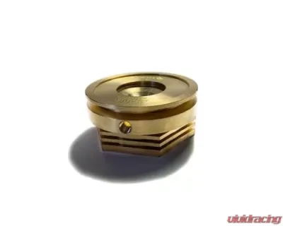 Ticon Industried Tig Aesthetics 3" Universal Vband Heat Sink w/ Purge - Tellurium Copper - 903-75076-1001