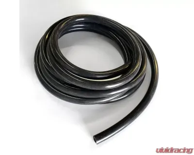 Ticon Industries 1/4in / 6mm Black Silicone Hose - 10ft - 132-06010-0001