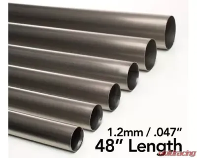 Ticon Industries 1.25in Diameter x 48in Length 1.2mm/.047in Wall Thickness Titanium Tube - 102-03244-0000