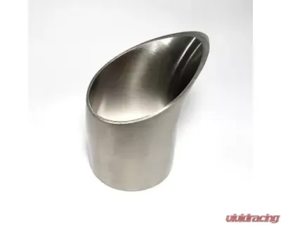 Ticon Industries Sequence Manufacturing SS304 3.5in Teardrop Exhaust Tip - 903-03891-1000