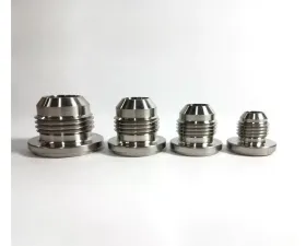 Ticon Industries 10AN Titanium Male Weld Bung