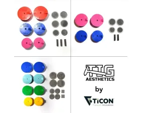 Ticon Industries Complete Exhaust / Header / Manifold Purge Plug Kit