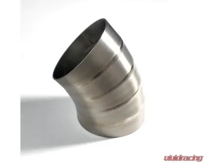 Ticon Industries 4in Dia 1.37D Loose Radius 45Deg Bend 1mm/.039in Pre Welded Titanium Pie Cut - 5 pack - 141-10220-1303