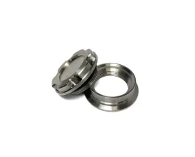 Ticon Industries Small Titanium Water Tank Filler Bung w/Cap (1.5in ID Fill Neck / 2in OD Cap)
