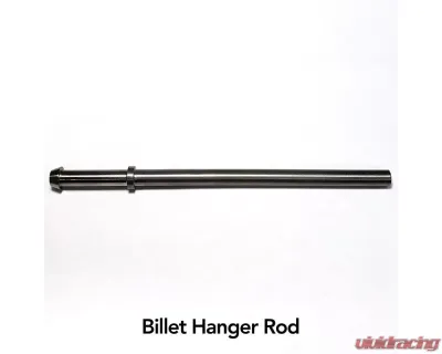 Ticon Industries 12in Length x 1/2in Titanium Billet Exhaust Hanger Rod - Mushroom End - 108-00300-1305