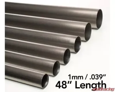 Ticon Industries 2.13in Diameter x 48.0in Length 1mm/.039in Wall Thickness Titanium Tube - 102-05443-0000