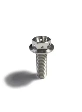 Ticon Industries Titanium Bolt Flanged M10x30x1.5TP 14mm 6pt Head Drilled                                     - 126-00615-0530 - Image 2