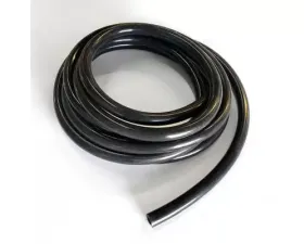 Ticon Industries 1/4in / 6mm Black Silicone Hose - 50ft