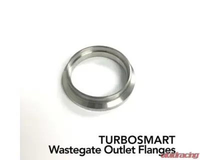 Ticon Industries Turbosmart 40mm Comp-Gate Titanium Outlet Flange for 1.5in Tubing - 103-04010-5000