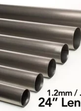 Ticon Industries 1.25in Diameter x 24.0in Length 1.2mm/.047in Wall Thickness Titanium Tube                                     - 102-03224-0000 - Image 2