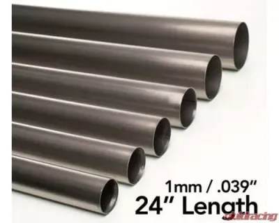 Ticon Industries 2.13in Diameter 24in Length 1mm/.039in Wall Thickness Titanium Tube - 102-05423-0000