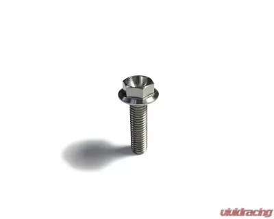 Ticon Industries Titanium Bolt Flanged M8x30x1.25TP 12mm 6pt Head - 126-00514-0130