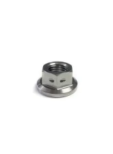 Ticon Industries Titanium Nut Flanged M6x1TP 10mm 6pt Head Drilled                                     - 126-10413-0510 - Image 3