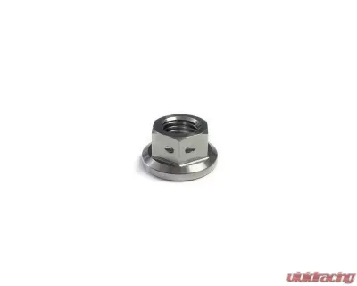 Ticon Industries Titanium Nut Flanged M6x1TP 10mm 6pt Head Drilled - 126-10413-0510