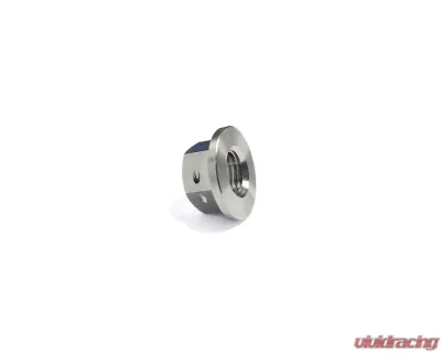 Ticon Industries Titanium Nut Flanged M6x1TP 10mm 6pt Head Drilled - 126-10413-0510