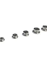 Ticon Industries Titanium Nut Flanged M6x1TP 10mm 6pt Head Drilled                                     - 126-10413-0510 - Image 3
