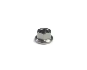 Ticon Industries Titanium Nut Flanged M10x1.25TP 17mm 6pt Head