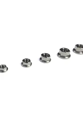 Ticon Industries Titanium Nut Flanged M8x1.25TP 14mm 6pt Head                                     - 126-10514-0110 - Image 3