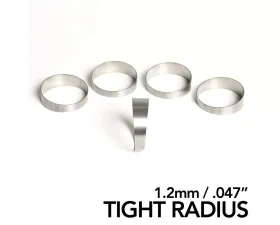 Ticon Industries 2.36in 45 Degree 1.25D/2.95in CLR TR 1.2mm/.047in Wall Titanium Pie Cuts - 5pk