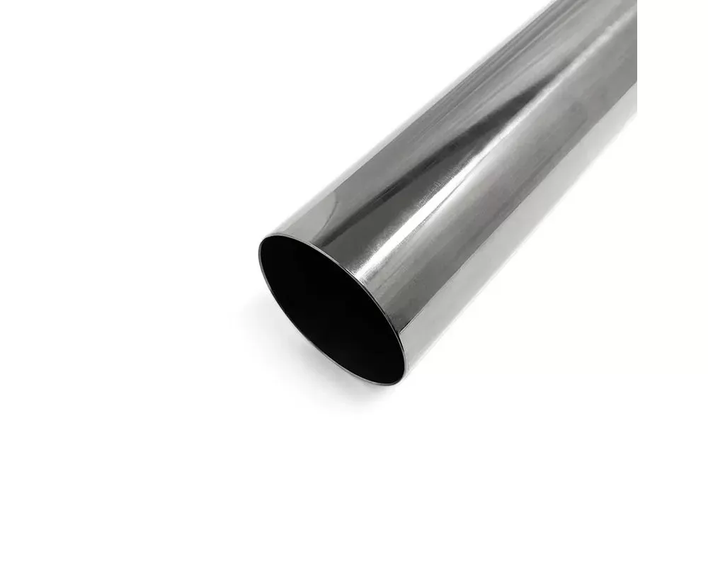Ticon Industries 4in Diameter 24in Length 1.2mm/.047in Wall Thickness Polished Titanium Tube - 102-10224-2000