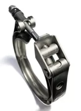 Ticon Industries 5in Stainless Steel V-Band Clamp - Quick Release                                     - 119-12700-2000 - Image 2