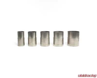 Ticon Industries Male / Female 3.5in Titanium Slip Fit Connector 1.2mm/.047in Wall Thickness Set - 105-08904-0000