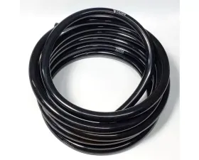 Ticon Industries Tig Aesthetics 6mm Silicone Argon Line - 10ft Length (Black)
