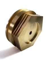 Ticon Industries 2.5in Vband Heat Sink w/ Purge - Tellurium