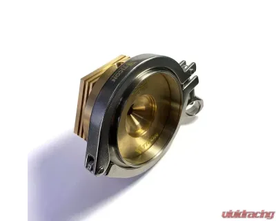 Ticon Industries Tig Aesthetics 3.5in Universal V-Band Heat Sink w/ Purge - Tellurium Copper - 903-75089-1001