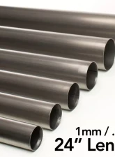 Ticon Industries 1-7/8in Diameter x 24.0in Length 1mm/.039in Wall Thickness Titanium Tube                                     - 102-04823-0000 - Image 2