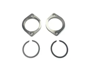 Ticon Industries Flange Turbo Specific: Evo Exhaust Port Clamp and Retainer Kit - Titanium Harley-Davidson