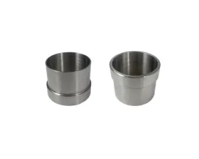 Ticon Industries Flange Turbo Specific: Evo Exhaust Flange Set - Titanium 2 Pieces Harley-Davidson