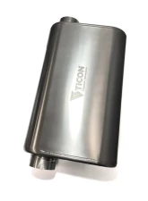 Ticon Industries 3" Titanium Low Profile Oval Muffler 17" OAL Offset/Offset - Same Side                                     - 116-07623-0260 - Image 2