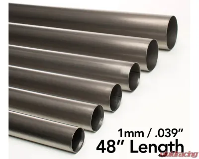 Ticon Industries Tube Titanium: 1" Diameter Tube 48" Length 1mm/.039 - 102-02543-0000