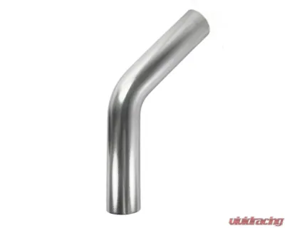 Ticon Industries Al Mandrel Bend 45 Degree: 2.25" Aluminum 6061 45 Degree Mandrel Bend - 1.5D Radius - 301-05727-8150