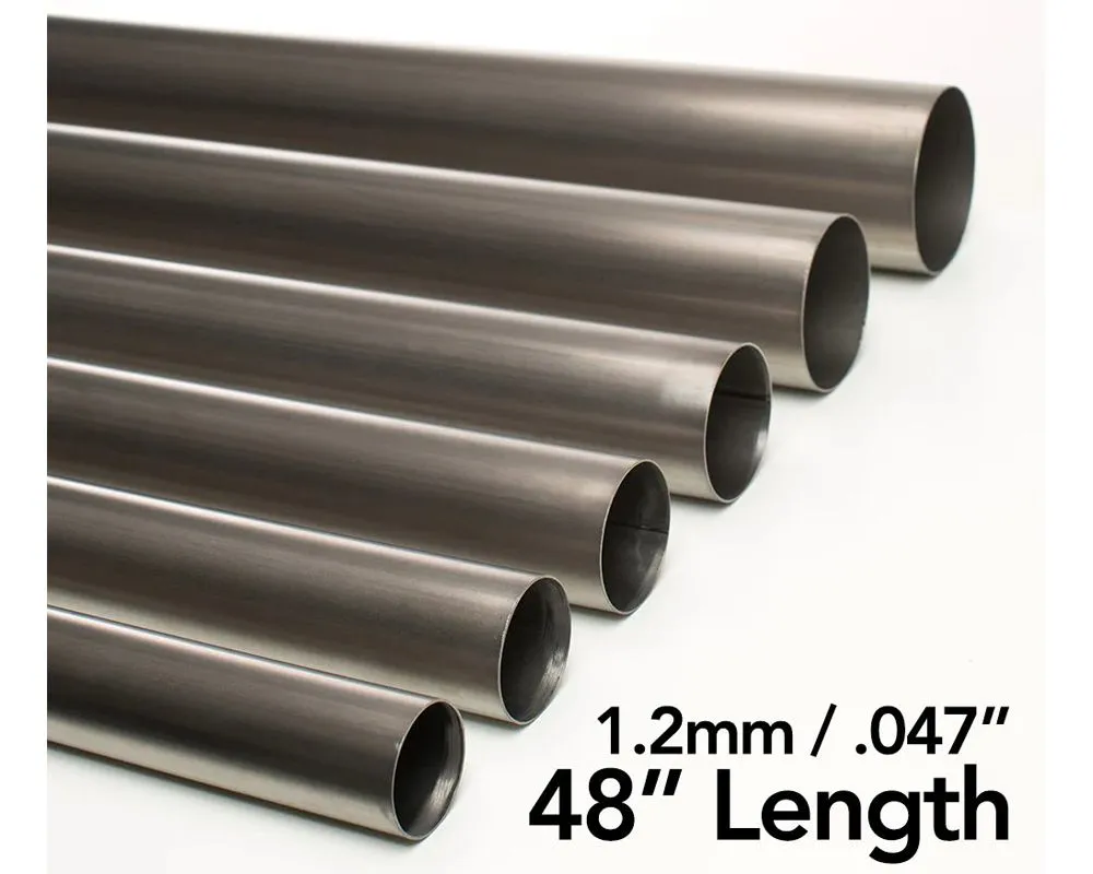 Ticon Industries Tube Titanium: 1.37" Diameter Tube 48" Length 1.2mm/.047 - 102-03544-0000