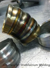 Ticon Industries 3rd Party: Shogun Cuts by Jesse James 2.25" Pie Cut Tight Radius polished                                     - 903-01571-1100 - Image 4
