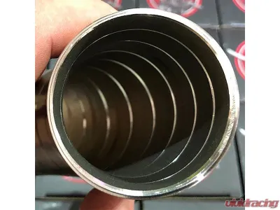 Ticon Industries 3rd Party: Shogun Cuts by Jesse James 1.75" Pie Cut Tight Radius polished - 903-01451-1100