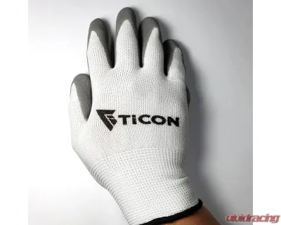 Ticon Industries Merchandise: Fabrication Basics Nitrile Coated Nylon Gloves 10pk Small  Size 7 - 100-50000-1000