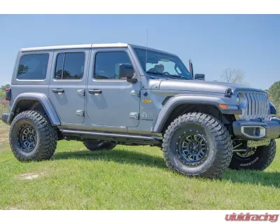 N-Fab Textured Black RKR Rails Step Systems Jeep Gladiator 2020-2024 - J194TRKR